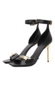 Кожаные босоножки Safety Pin Balmain EN1UH080/LNAP фото 1