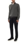 Шерстяные брюки Kiton UPLACK0134F04 фото 2