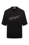 Хлопковая футболка Off-White 0WAA124F24JER005 фото 1