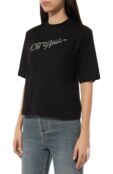 Хлопковая футболка Off-White 0WAA124F24JER005 фото 3