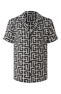 Рубашка из вискозы Balmain
