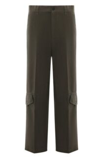 Хлопковые брюки-карго Dries Van Noten