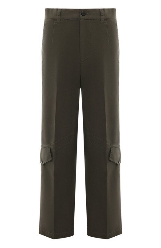 Хлопковые брюки-карго Dries Van Noten 242-020915-9121 фото 1
