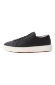 Кожаные кеды Cleanic Santoni MBCG21571BARCMMD фото 4