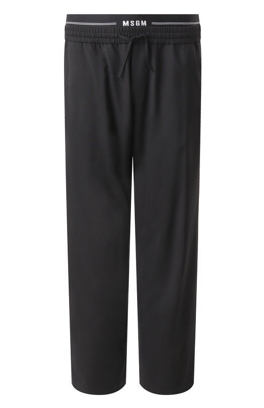 Шерстяные брюки MSGM 3840MP14/257127 фото 1