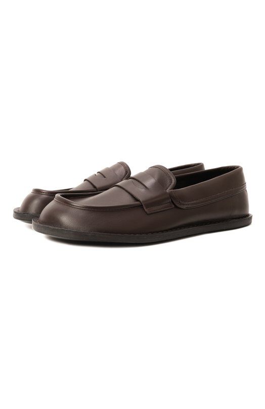 Кожаные лоферы Desert College Moschino 10181/GA0 фото 1