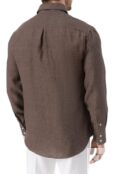 Льняная рубашка Brunello Cucinelli MM6950028 фото 4