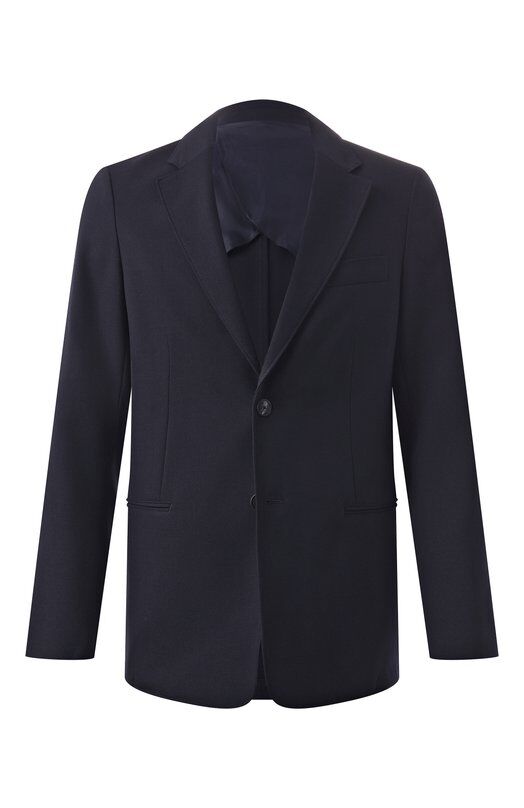 Пиджак из шерсти и вискозы Emporio Armani 6D1GA5/1NFVZ фото 1