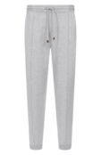 Хлопковые джоггеры Brunello Cucinelli MW8633315G фото 1