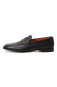Кожаные пенни-лоферы Carlos Santoni MCNG19044LA3GNTG фото 4