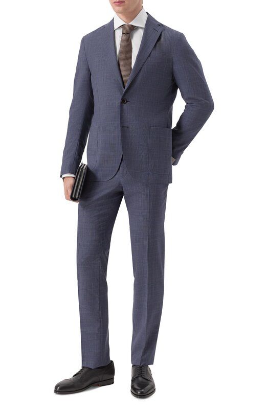 Шерстяной костюм Corneliani 25X007-2517445_SET фото 1