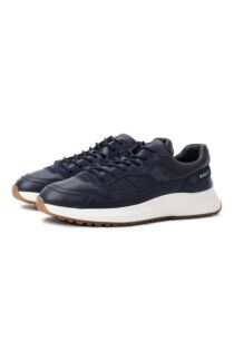 Кожаные кроссовки Outline Bally
