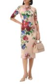 Атласное платье Dolce & Gabbana F6EAJT/FSIB5 фото 2