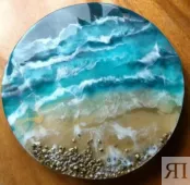 Мастер-класс по живописи – Эпоксидная смола (resin art) фото 2