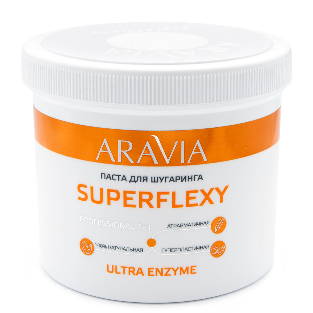 Паста для шугаринга SUPERFLEXY Ultra Enzyme, 750 г фото 1
