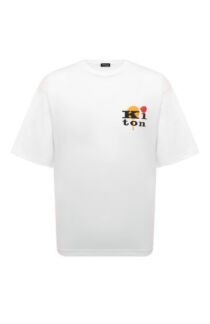 Хлопковая футболка Kiton