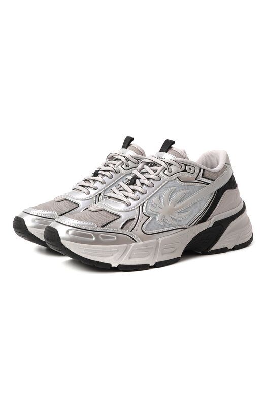 Комбинированные кроссовки PA 4 Palm Angels PMIA102F24LEA003 фото 1
