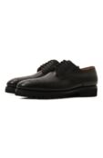 Кожаные дерби Kiton USSA092N0010104 фото 1