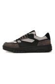 Кожаные кеды Zeus Artioli 0S684/SUEDE/RUBBERIZ.S.KID/SUEDE/RUBBERIZ.S.KID/SU фото 4