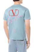 Хлопковая футболка Valentino 5V0MG13AAE6 фото 4