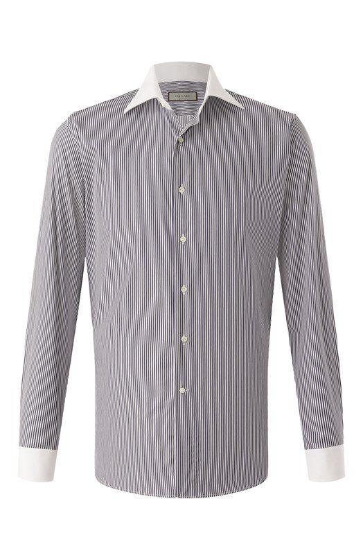 Хлопковая сорочка Canali CCLX018WH/GD03294 фото 1