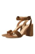 Замшевые босоножки Gianvito Rossi G32469.85RIC.CBLTECU фото 1