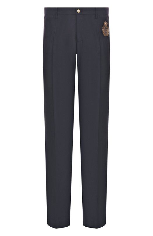 Брюки из шерсти и шелка Dolce & Gabbana GY5UMZ/FU3H1 фото 1