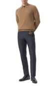 Брюки из шерсти и шелка Dolce & Gabbana GY5UMZ/FU3H1 фото 2