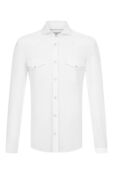 Хлопковая рубашка Brunello Cucinelli ME8546666 фото 1