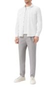 Хлопковая рубашка Brunello Cucinelli ME8546666 фото 2
