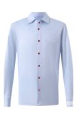 Хлопковая рубашка Kiton UMCNERPH0923402 фото 1