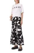 Хлопковая футболка Marni THJET49P15/USCX50 фото 2