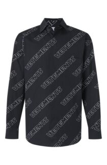 Хлопковая рубашка VETEMENTS