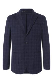 Хлопковый пиджак Canali