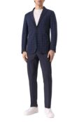 Хлопковый пиджак Canali J0147/JJ02703 фото 3