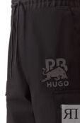 Хлопковые брюки HUGO x RB HUGO 50542801 фото 5
