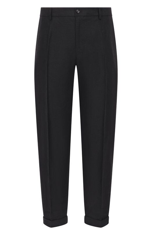 Льняные брюки Dolce & Gabbana GP11XT/FU4MC фото 1