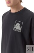 Хлопковая футболка Rhude RHPS25TT03012 фото 5