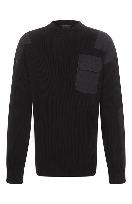 Хлопковый свитер Balenciaga 812765/T3365 фото 1