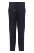 Брюки изо льна и хлопка Brunello Cucinelli MH255E1710 фото 1