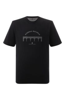 Хлопковая футболка Brunello Cucinelli