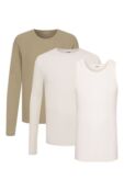 Комплект из двух лонгсливов и майки Jil Sander J47FV0110/JTN356 фото 1