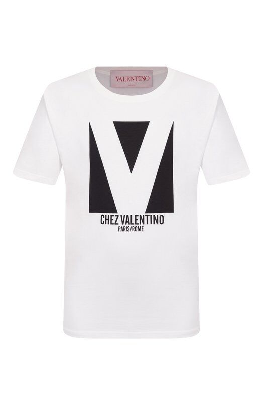 Хлопковая футболка Valentino 6V3MG16P/AQ9 фото 1