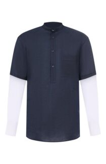 Льняная рубашка Giorgio Armani