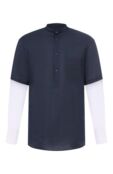 Льняная рубашка Giorgio Armani GM001396/TE11049 фото 1