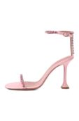 Текстильные босоножки Gigi 95 Amina Muaddi GIGI SANDAL 95/SATIN фото 4
