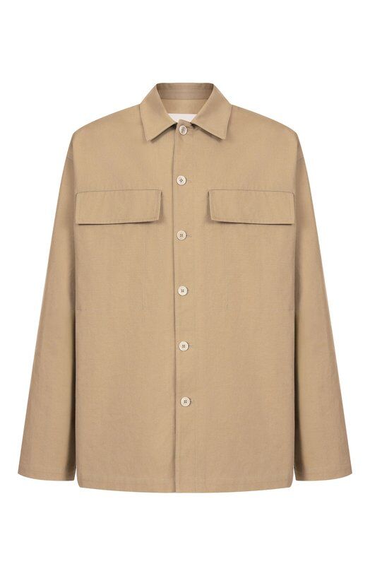 Хлопковая куртка-рубашка Jil Sander J47DL0169-J45267 фото 1