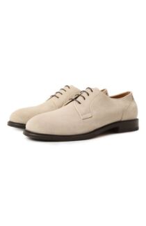 Замшевые дерби Kiton