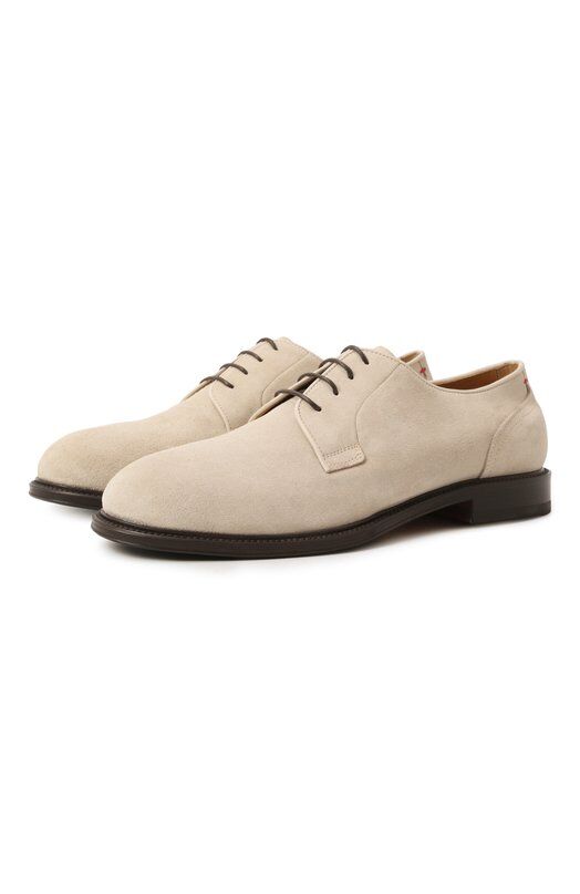 Замшевые дерби Kiton USSA262N0013919 фото 1
