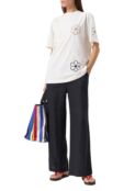 Хлопковая футболка MSGM 3841MDM128/257091 фото 2
